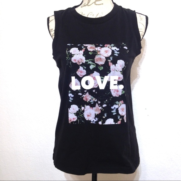 Rebecca Minkoff Love & Roses Sleeveless Graphic-T - Picture 6 of 10